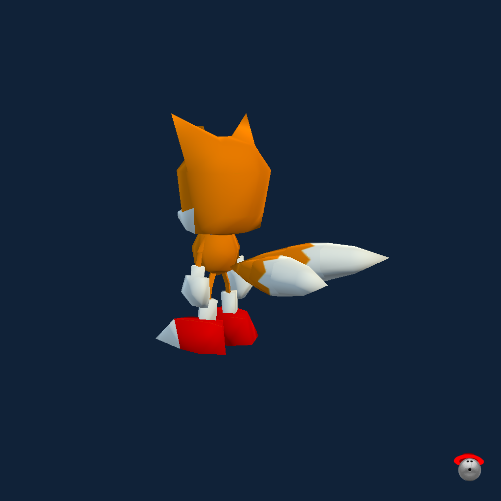 Miles ＂Tails＂ Prower （Sonic R） - Back Left
