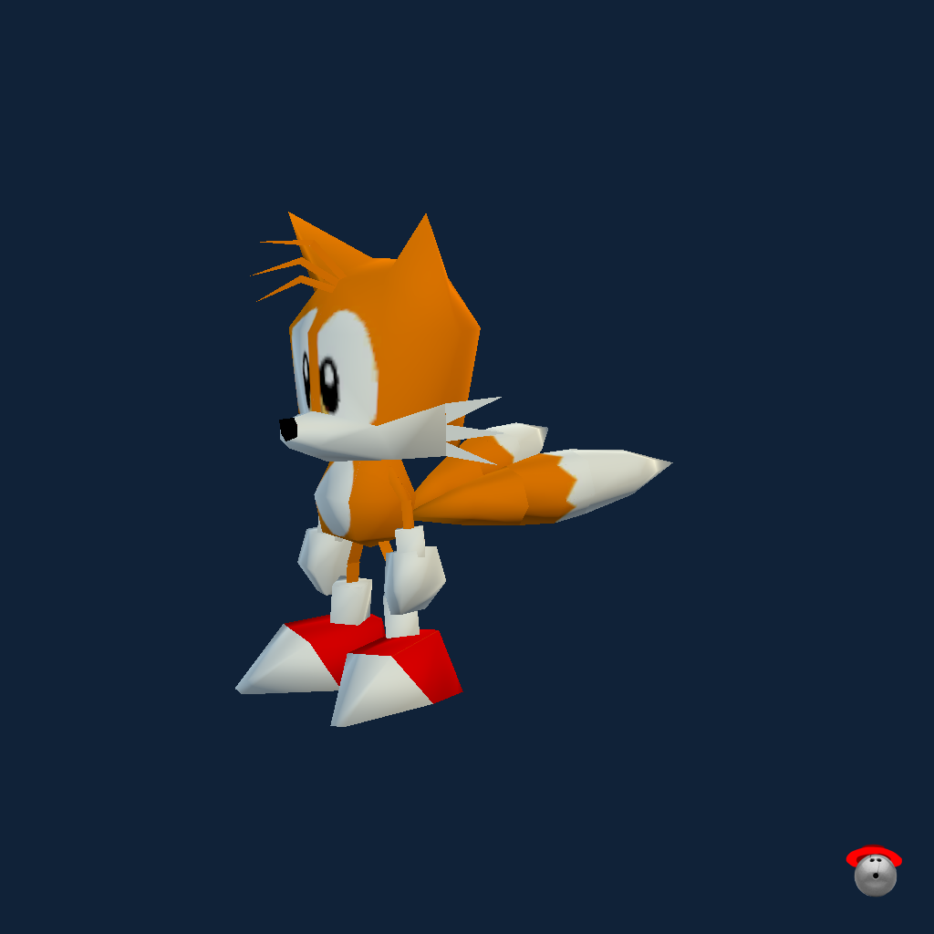 Miles ＂Tails＂ Prower （Sonic R） - Front Left