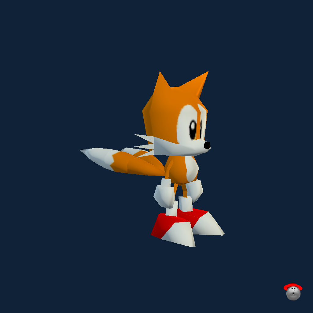 Miles ＂Tails＂ Prower （Sonic R） - Front Right