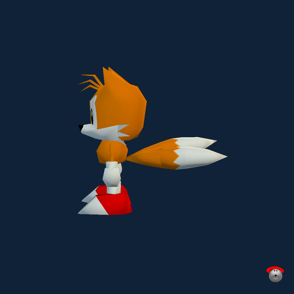 Miles ＂Tails＂ Prower （Sonic R） - Left