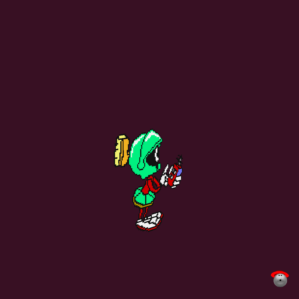 M․U․G․E․N Marvin The Martian - Front Right