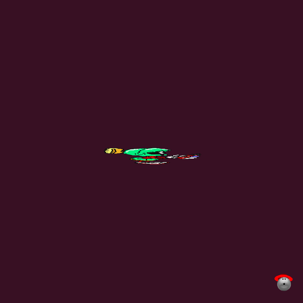 M․U․G․E․N Marvin The Martian - Straight Top