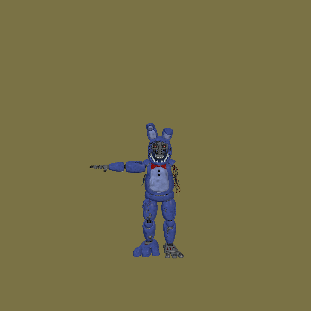 FNaF˸ 2 Withered Bonnie V2 - Front