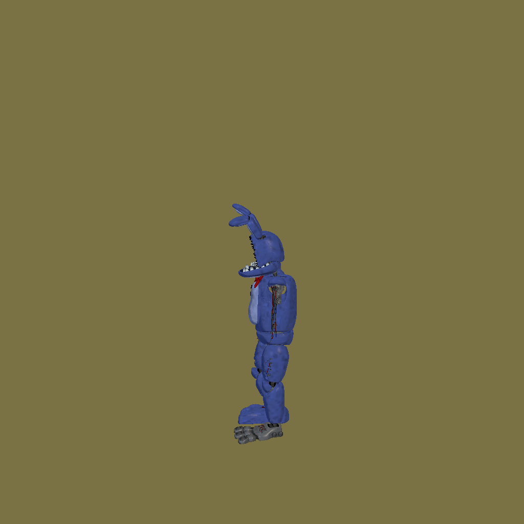 FNaF˸ 2 Withered Bonnie V2 - Left