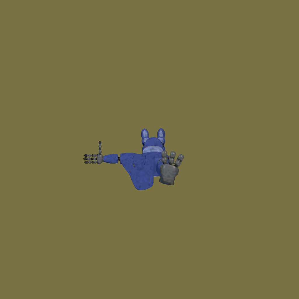 FNaF˸ 2 Withered Bonnie V2 - Straight Bottom