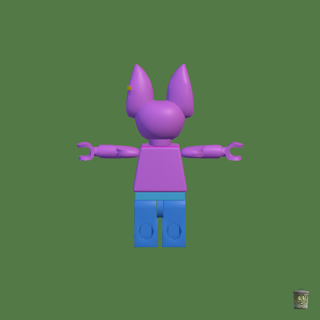 LEGO Lord Beerus - Back