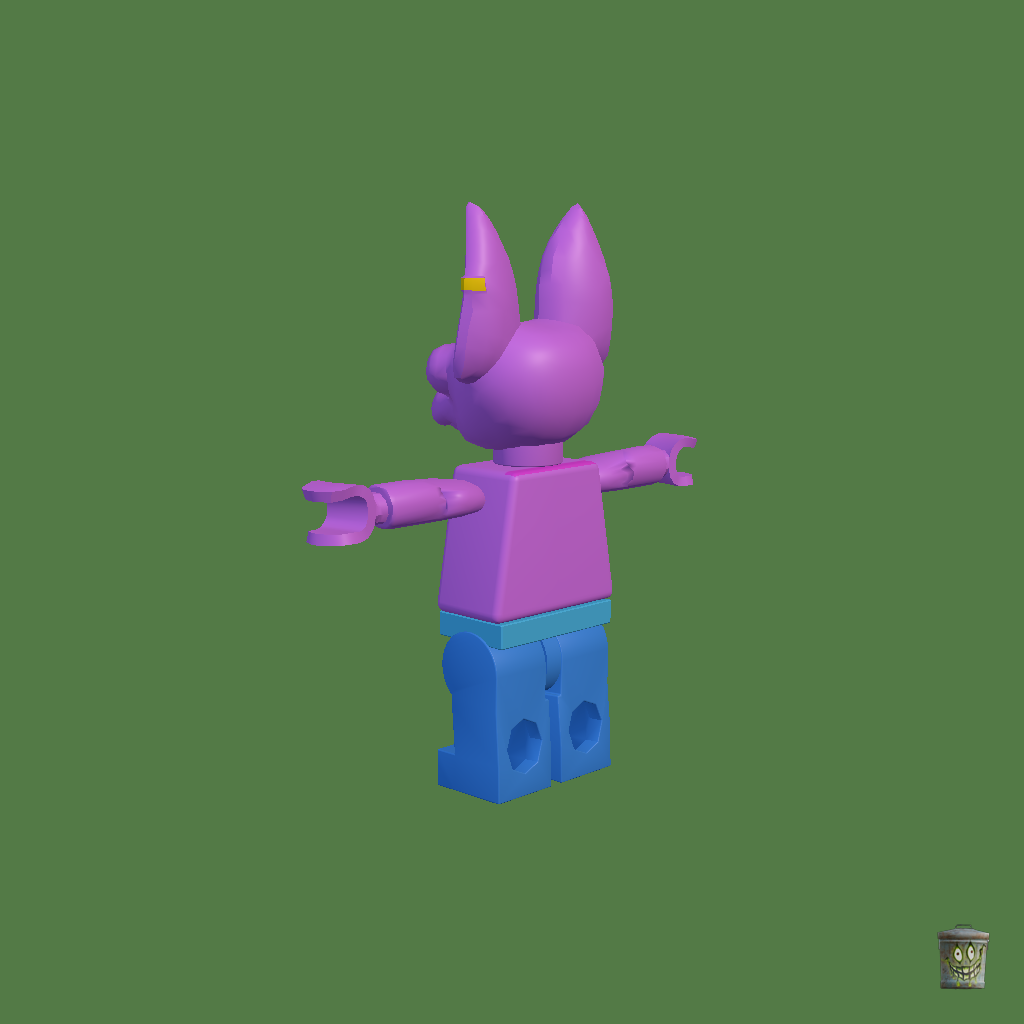 LEGO Lord Beerus - Back Left