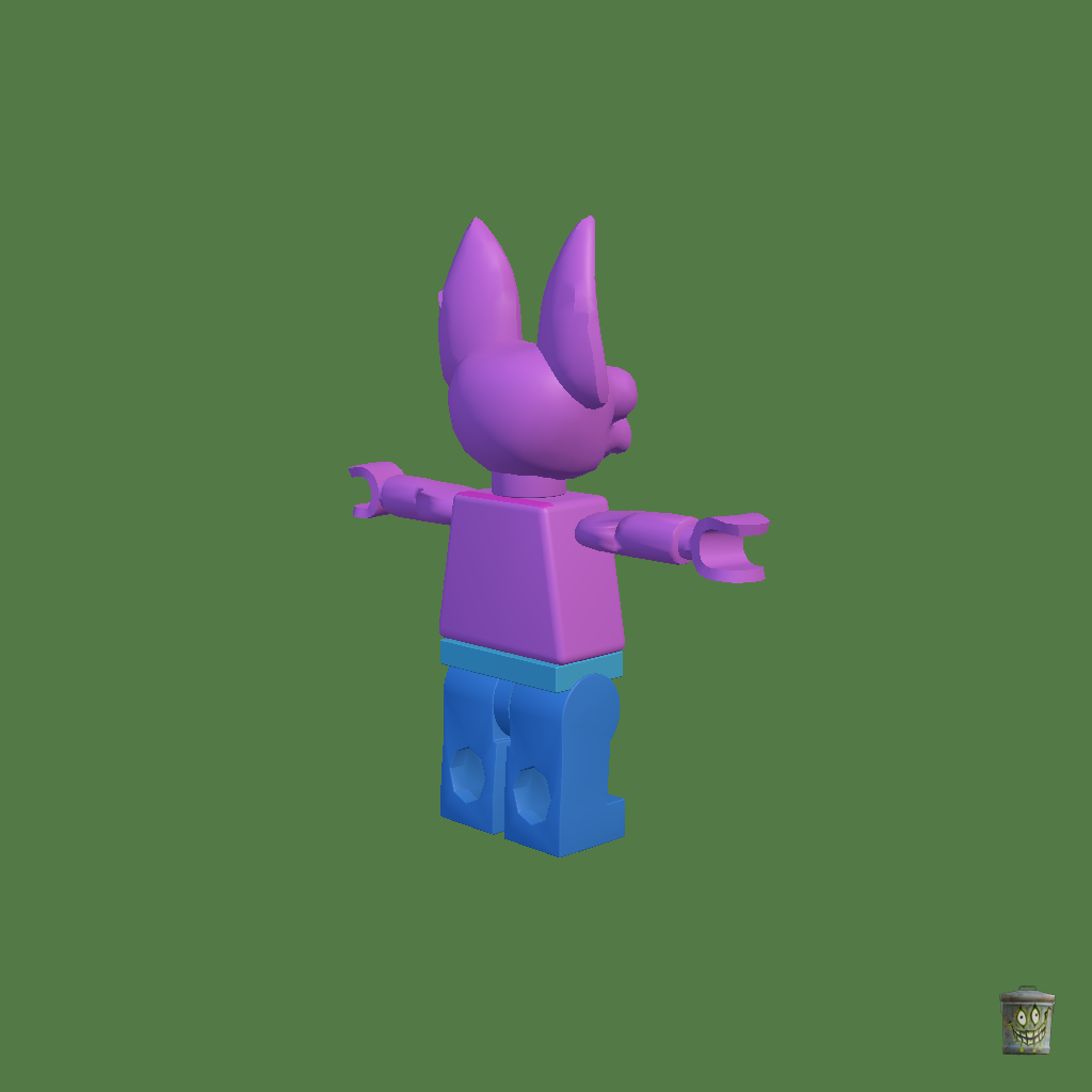 LEGO Lord Beerus - Back Right