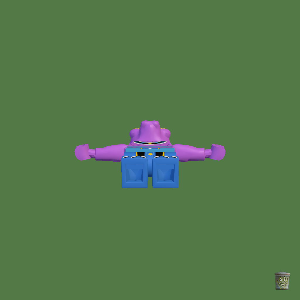 LEGO Lord Beerus - Straight Bottom