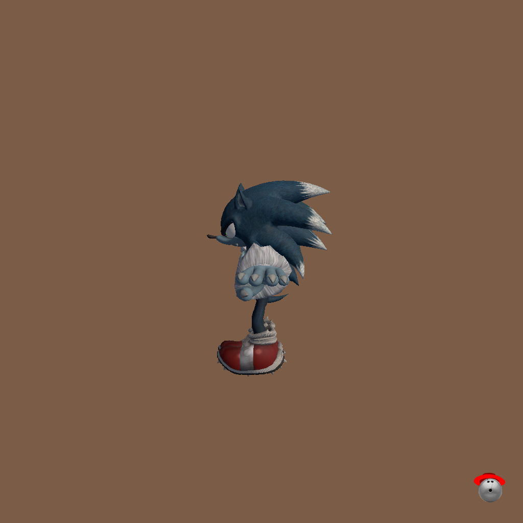 Sonic The Werehog - Left