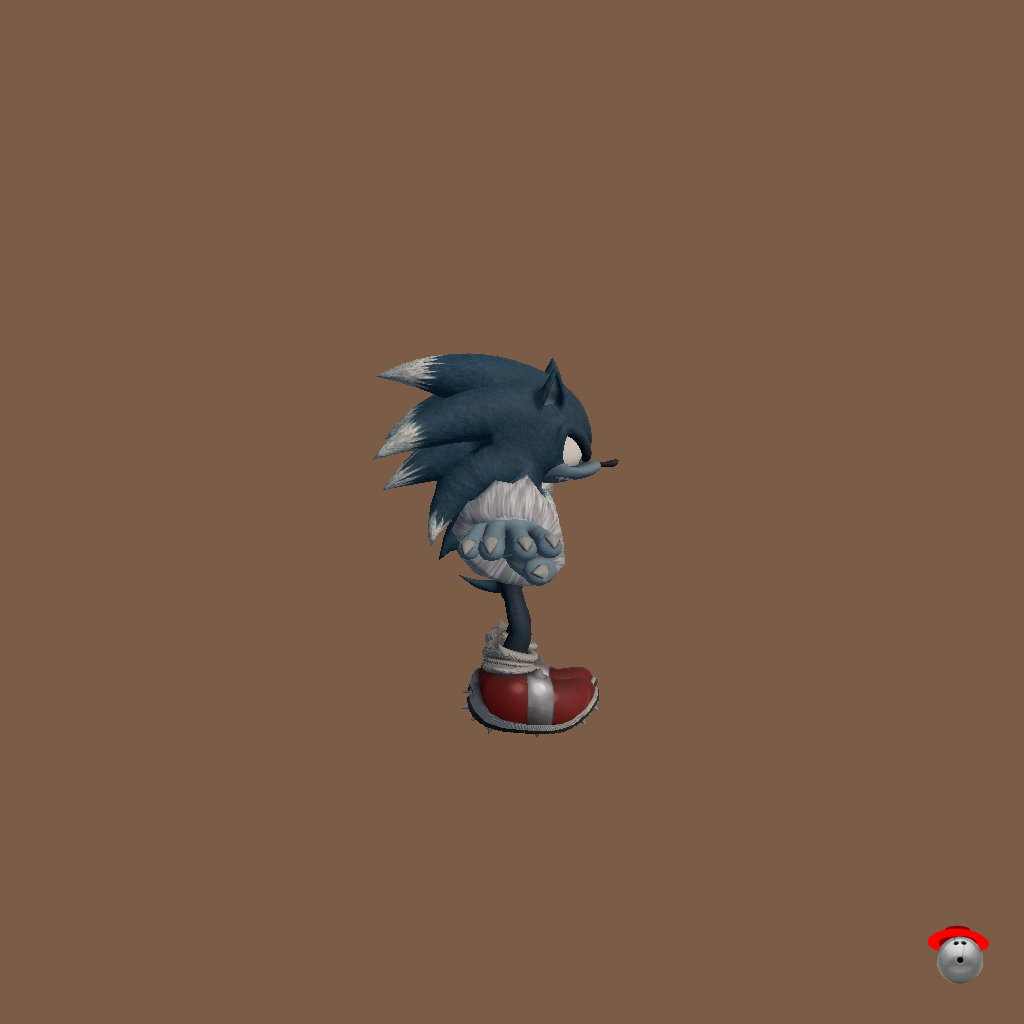 Sonic The Werehog - Right