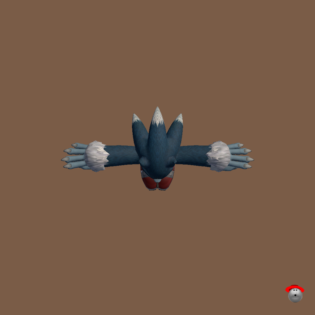 Sonic The Werehog - Straight Top