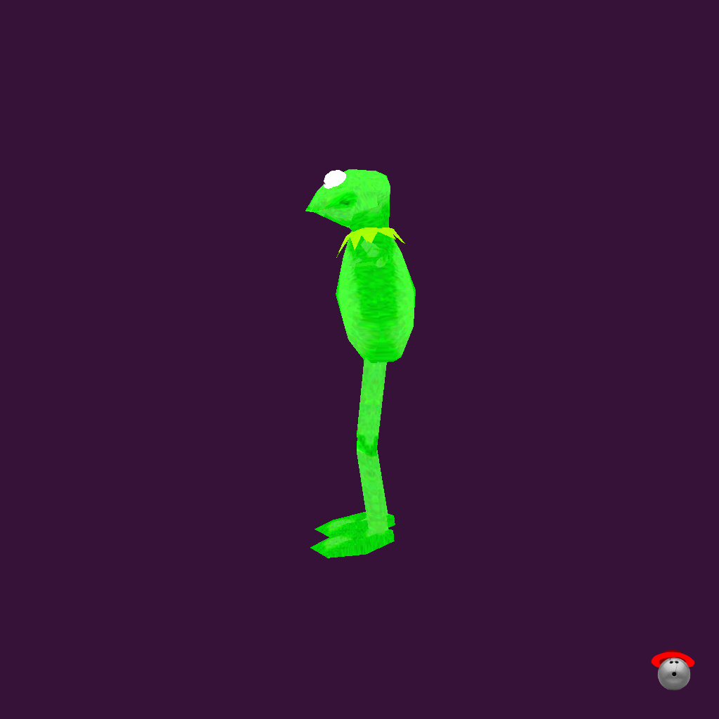 Gmod Kermit The Frog - Left