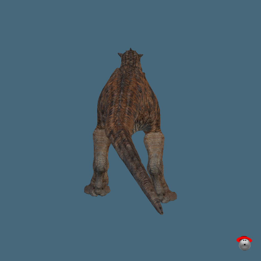 Carnotaurus - Jurassic World （PC＆Quest） - Back