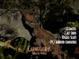 Carnotaurus - Jurassic World （PC＆Quest）