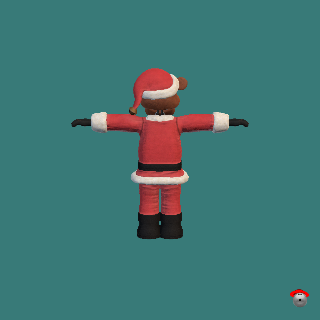FNaF 1? - Santa Freddy - Back