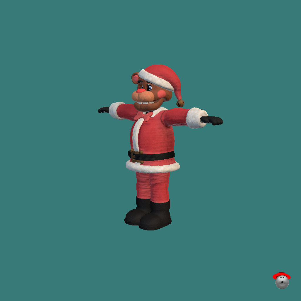 FNaF 1? - Santa Freddy - Front Left