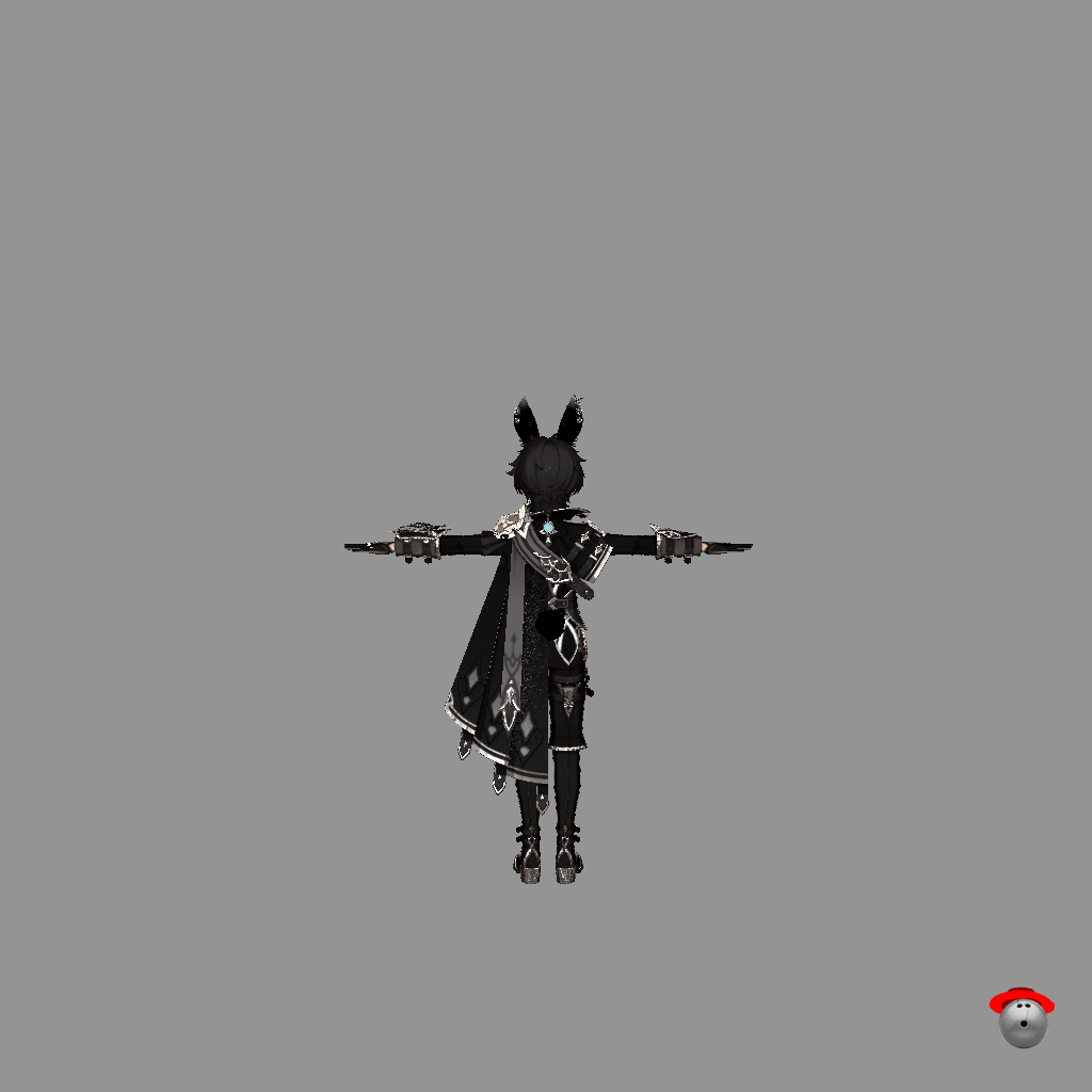 Crow's Goth Lohen - Back