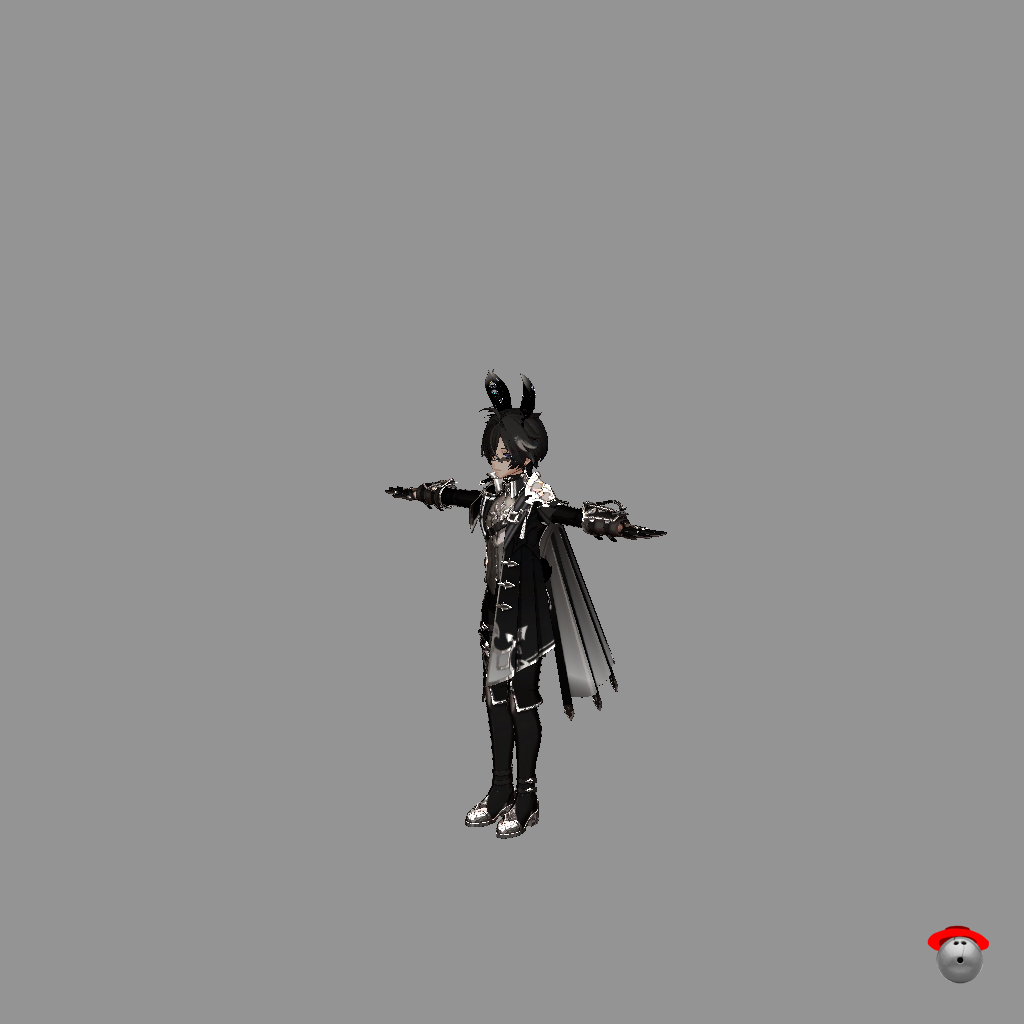 Crow's Goth Lohen - Front Left