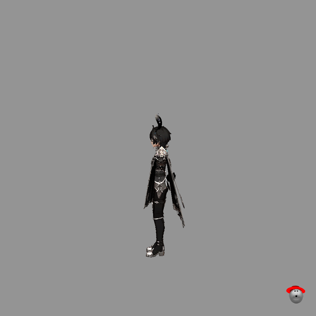 Crow's Goth Lohen - Left