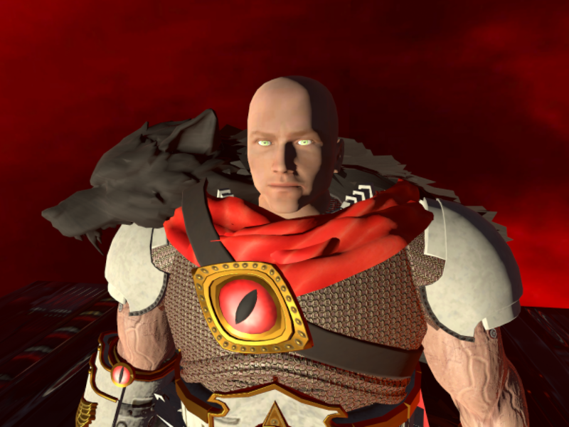 Unarmored Horus Lupercal