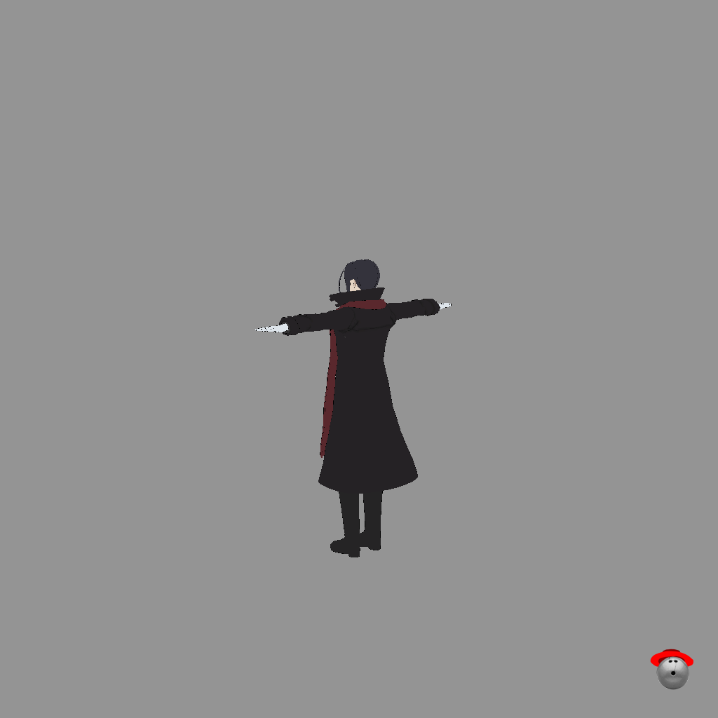 Ōgai Mori - Bungou Stray Dogs - Back Left