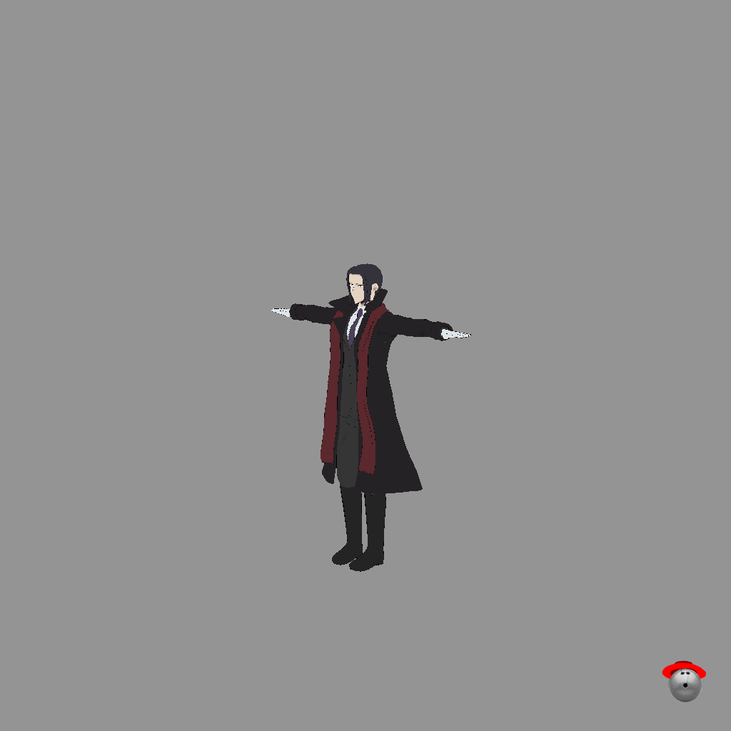 Ōgai Mori - Bungou Stray Dogs - Front Left