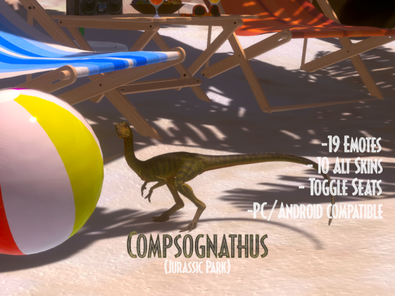 Compsognathus - Jurassic Park （PC＆Quest）