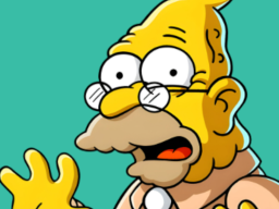 Abe Simpson - The Simpsons˸ Game