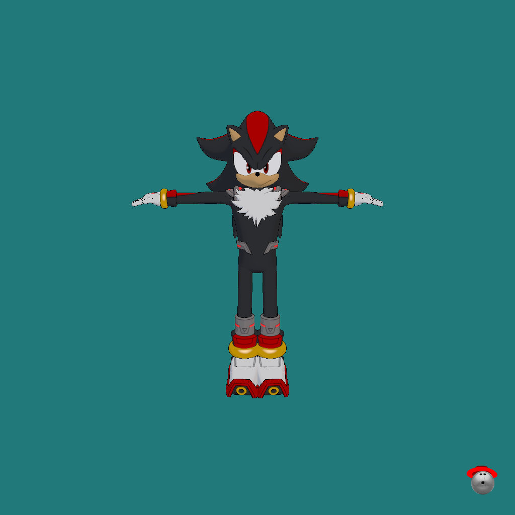Shadow the Hedgehog （Fortnite） - Front