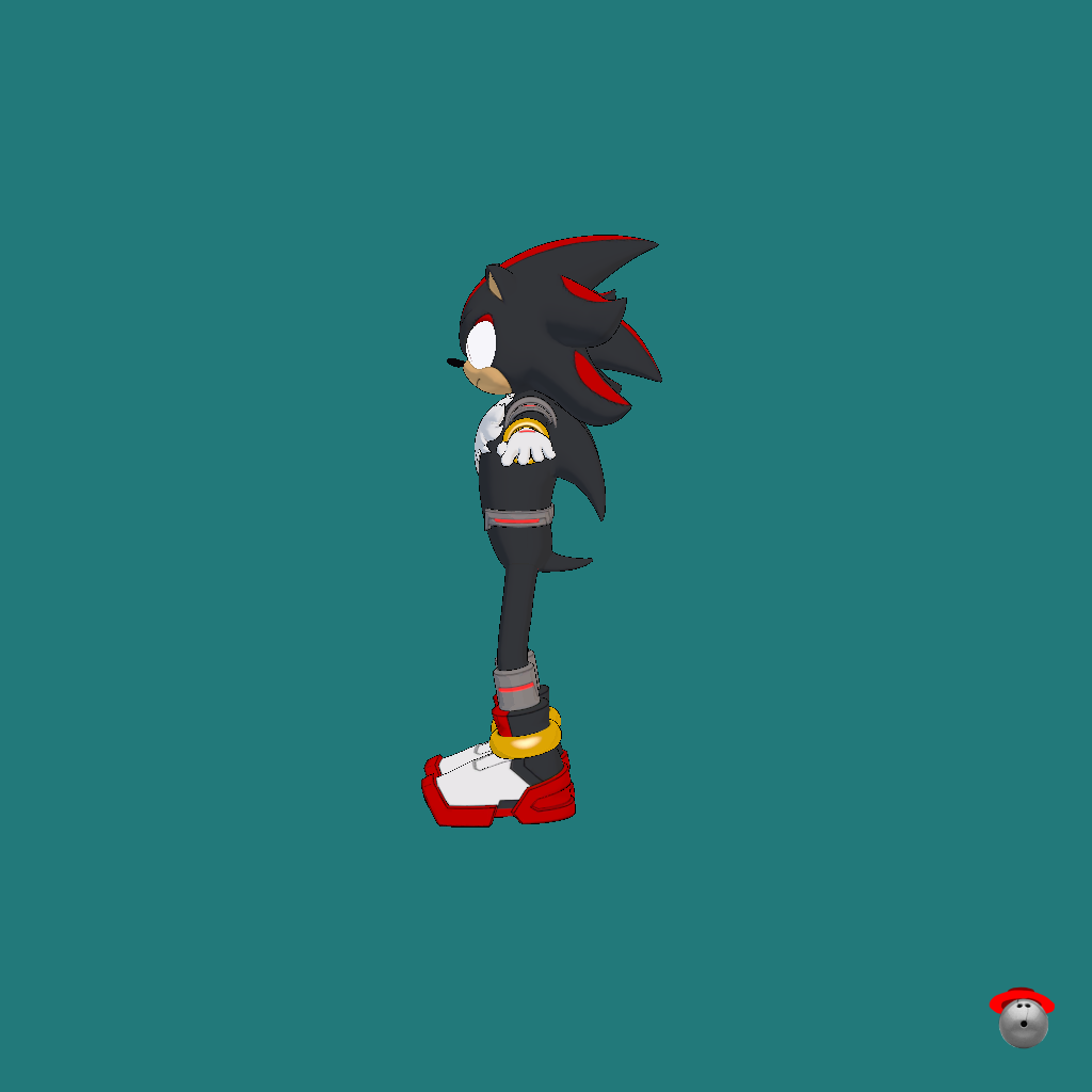Shadow the Hedgehog （Fortnite） - Left