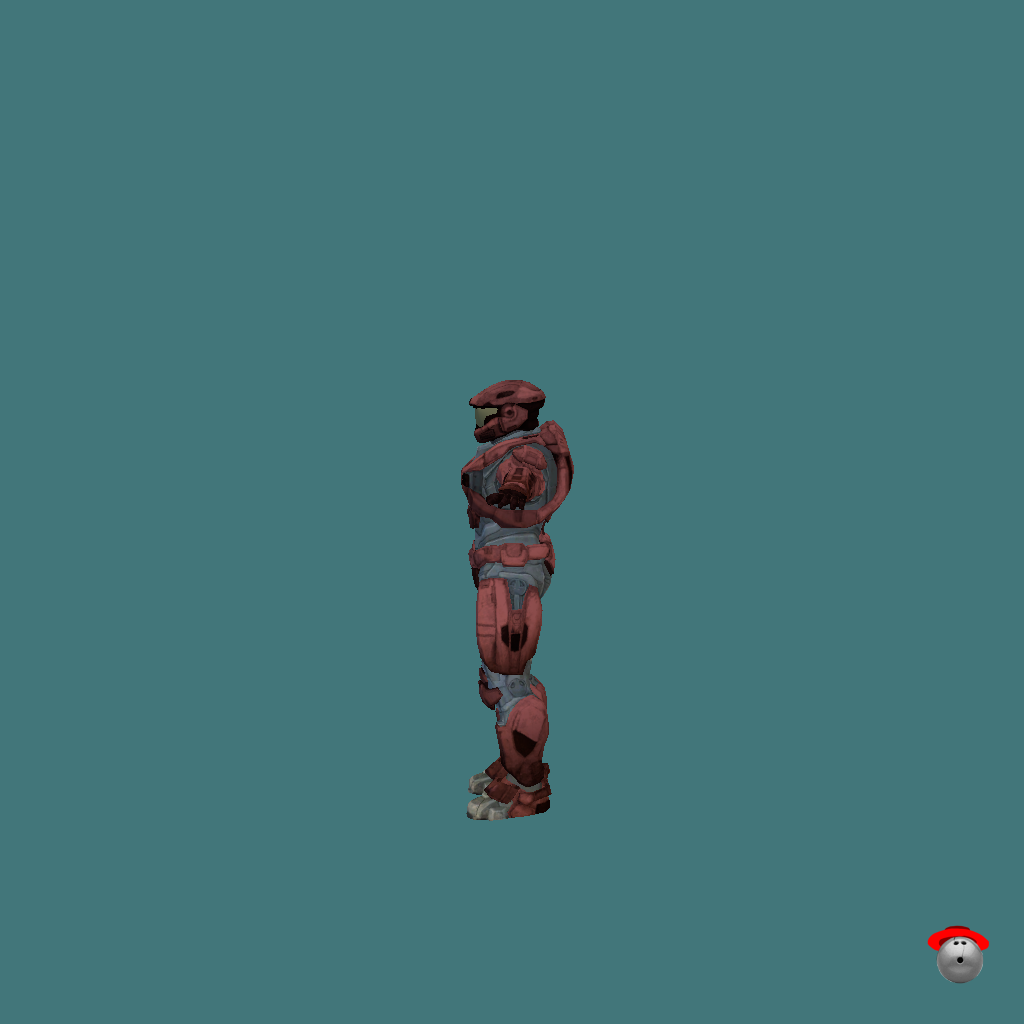 Customizable Halo Reach Spartan - Left