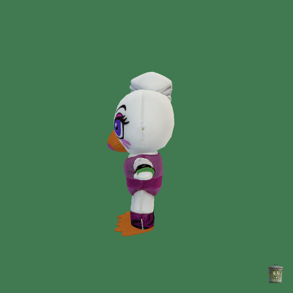 Glamrock Chica Chicken Plushie ǃ - Left