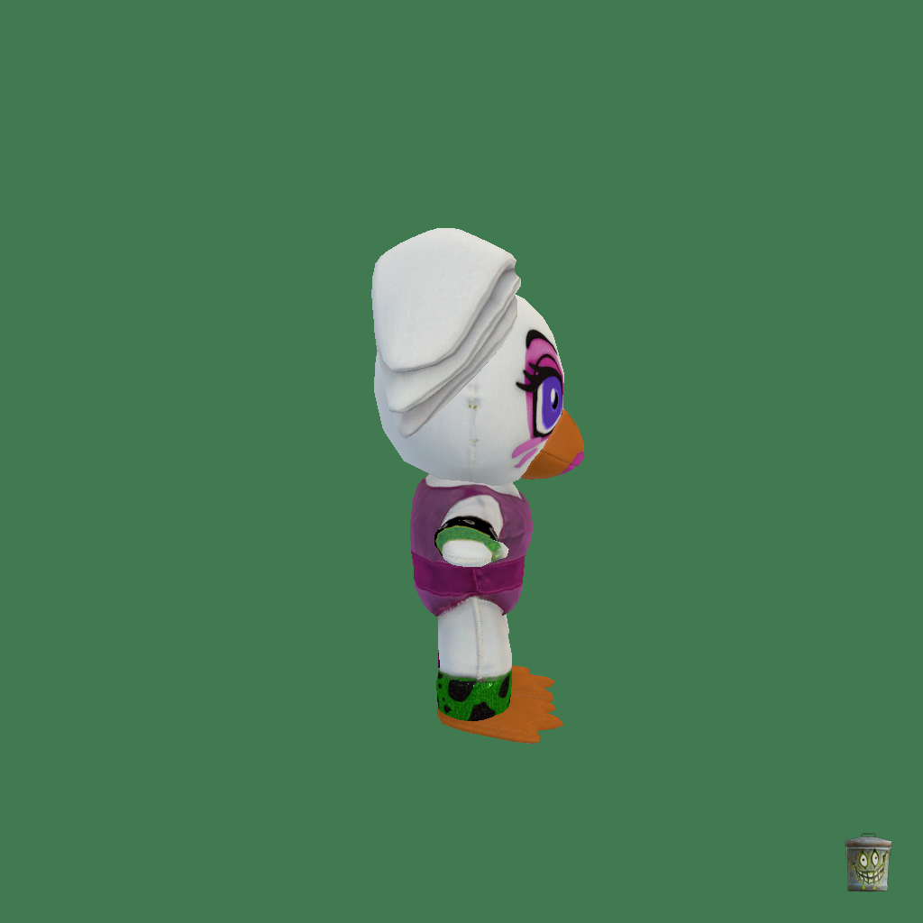 Glamrock Chica Chicken Plushie ǃ - Right