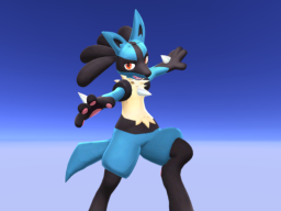 Lucario Wingding（his bd gift）