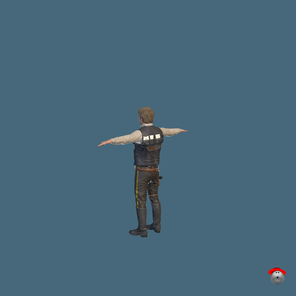 Han Solo - Back Left