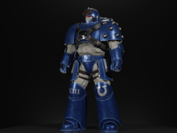 Infiltrator Pattern power armour of the XIIIth Legion