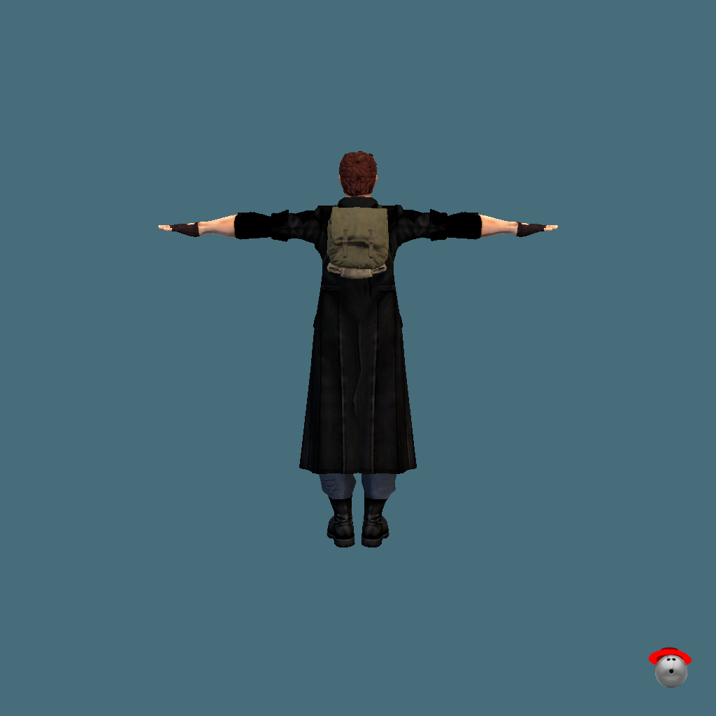 Postal Dude HD Redux （P3-DMC4-L4D-Hatred Kitbash） - Back
