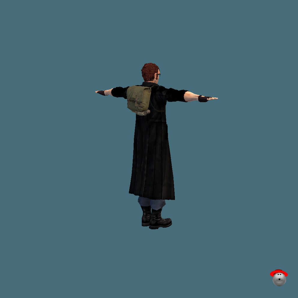 Postal Dude HD Redux （P3-DMC4-L4D-Hatred Kitbash） - Back Right