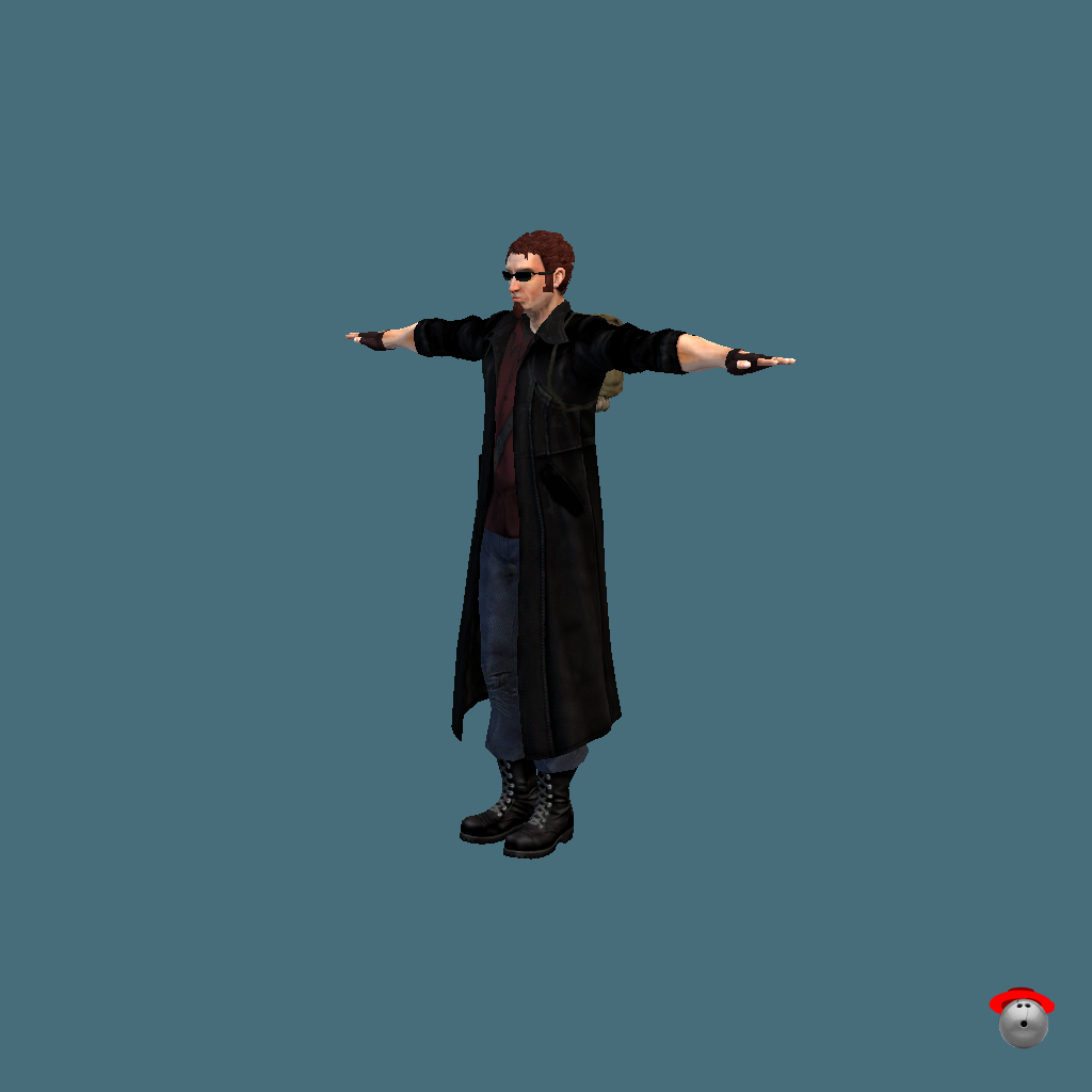 Postal Dude HD Redux （P3-DMC4-L4D-Hatred Kitbash） - Front Left