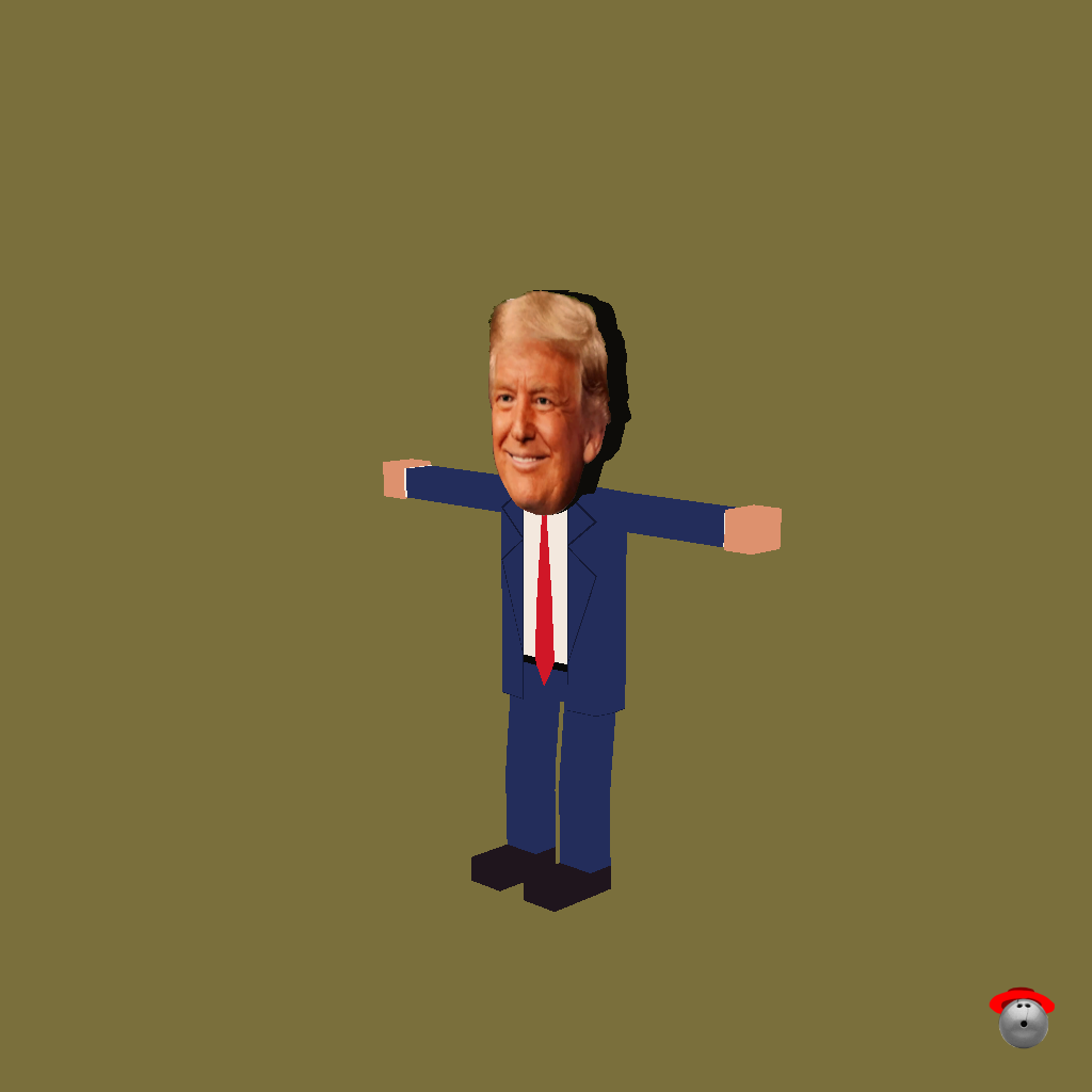 Donald Trump - South Park - Front Left