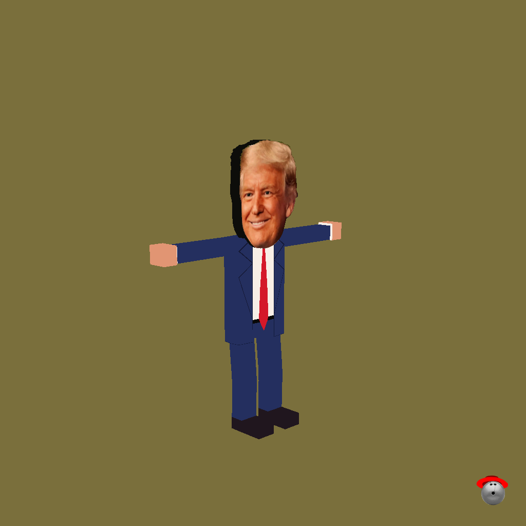 Donald Trump - South Park - Front Right