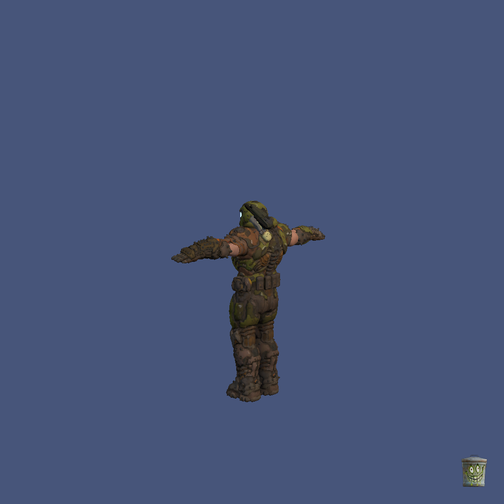 Doom Slayer （Doom Eternal） - Back Left