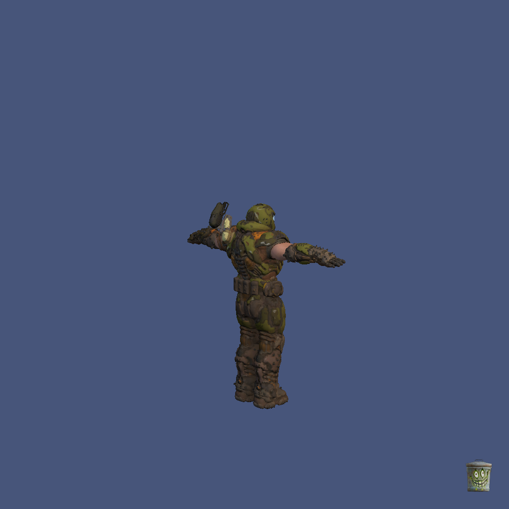 Doom Slayer （Doom Eternal） - Back Right