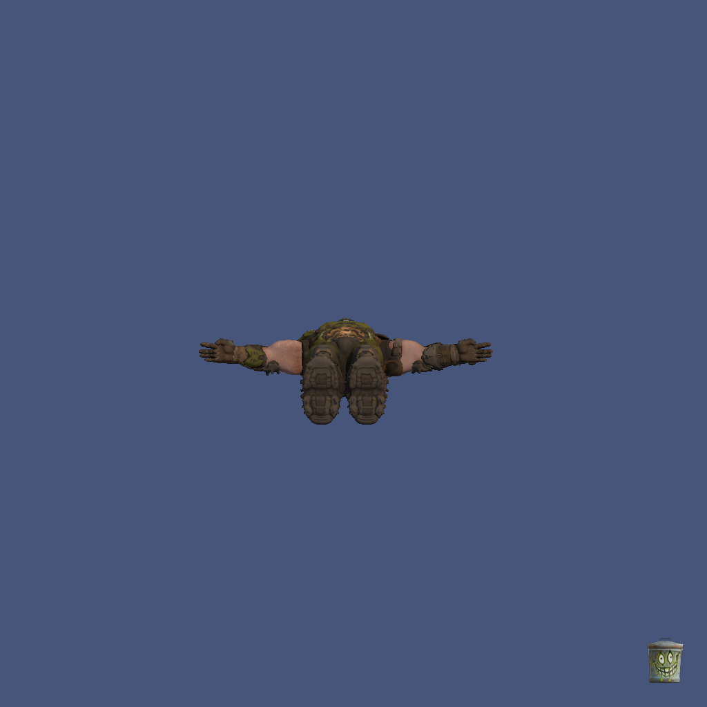 Doom Slayer （Doom Eternal） - Straight Bottom