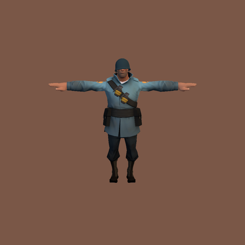 soldier w⁄ cosmetics - Front