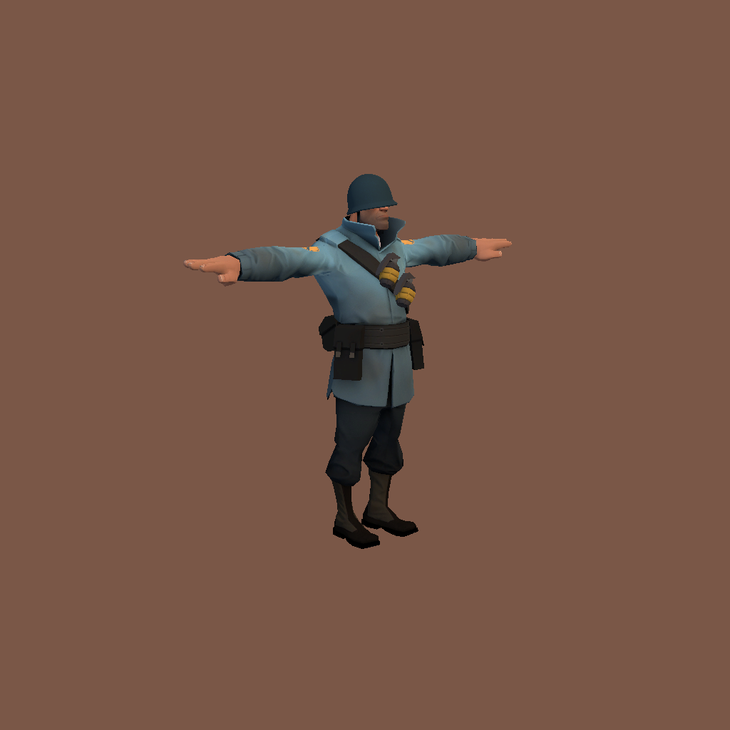 soldier w⁄ cosmetics - Front Right