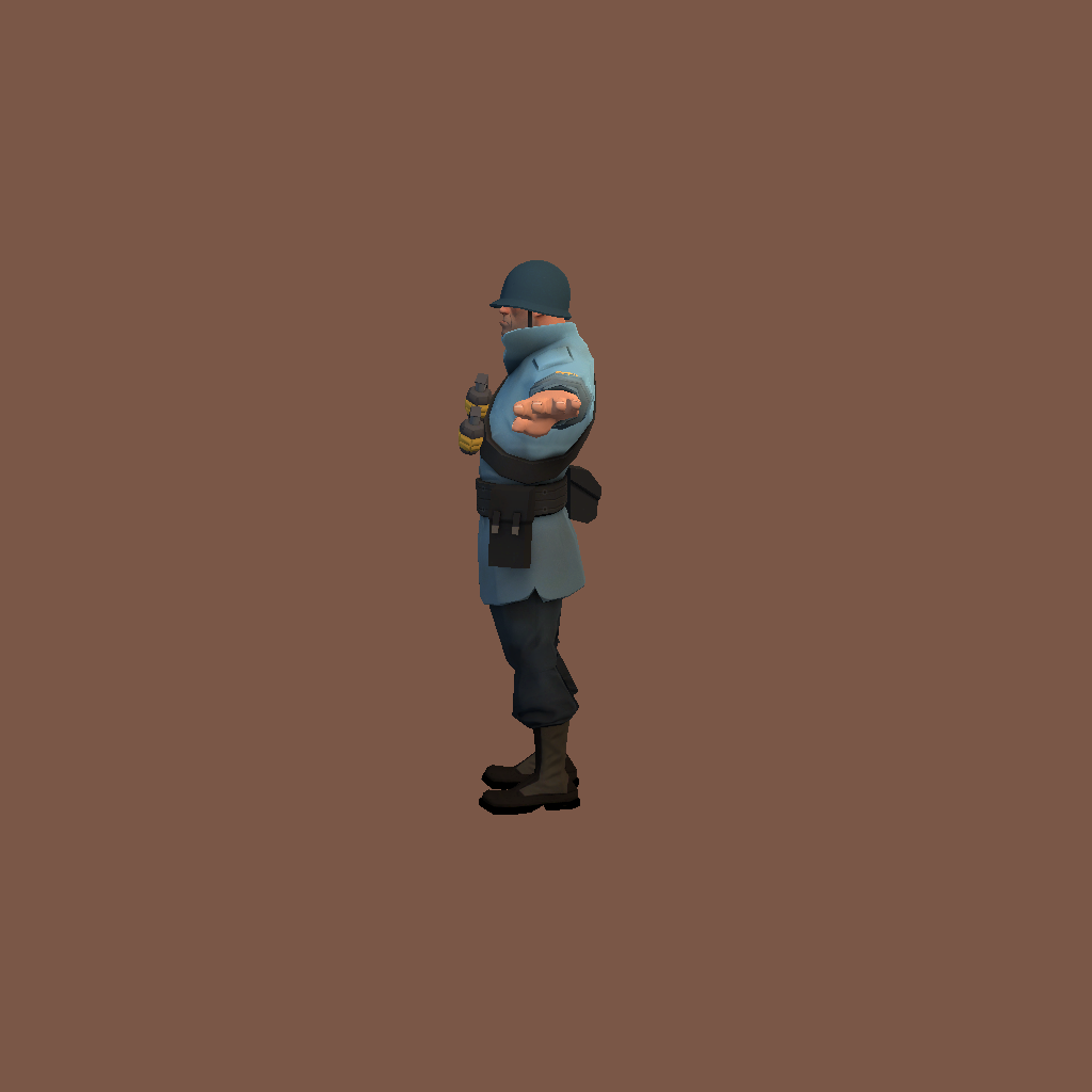 soldier w⁄ cosmetics - Left