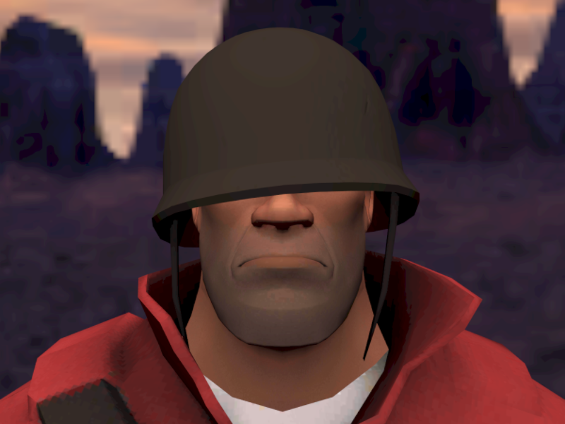 soldier w⁄ cosmetics