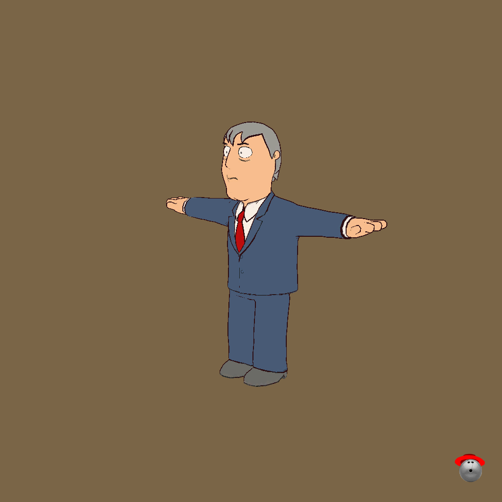 Adam West - Family Guy - Front Left